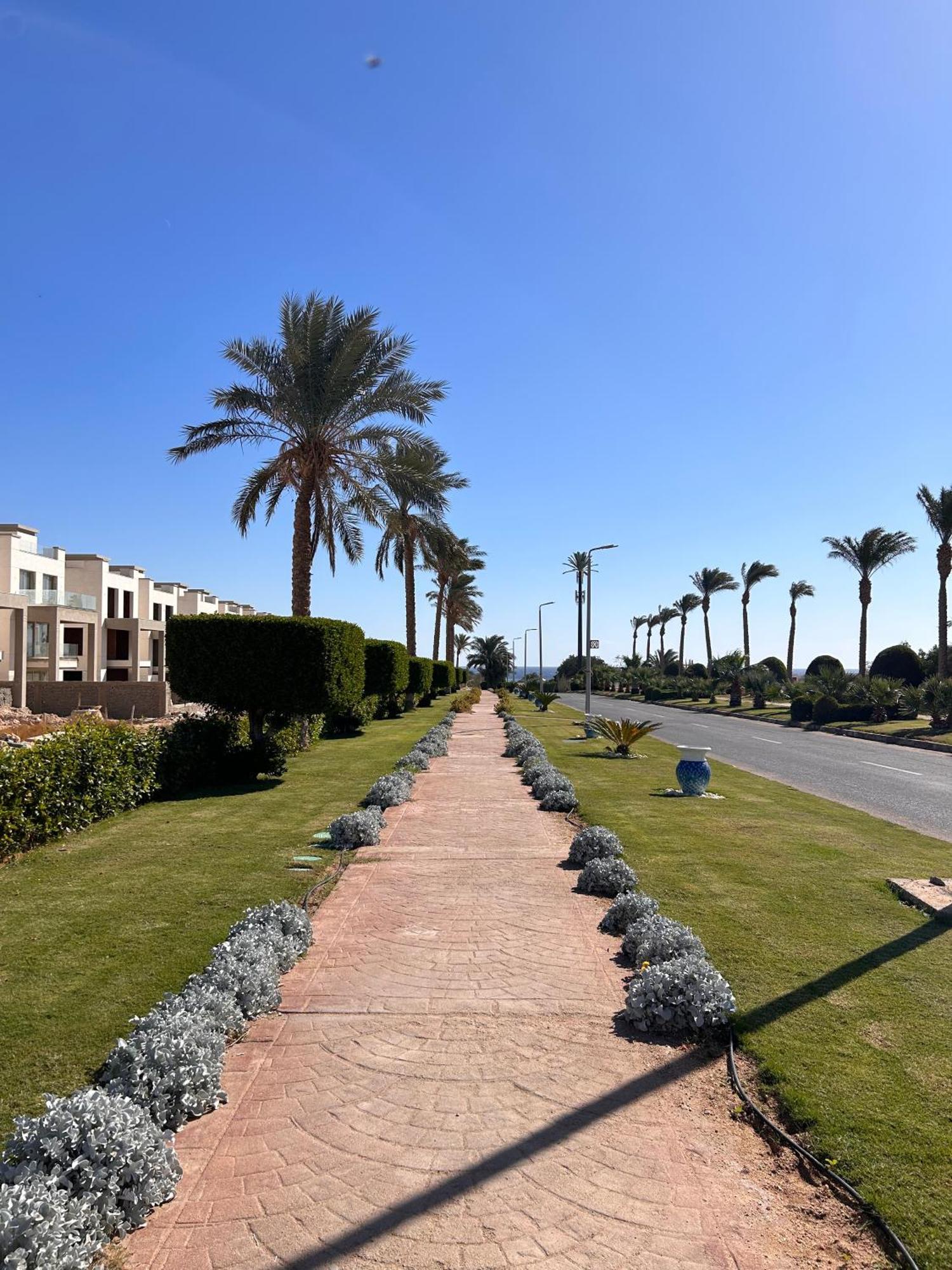 Cosy Studio On The First Floor With Lovely Terrace And Personal Garden Area, Pool View And Free Beach Access In Sharm Hills Resort Exterior foto